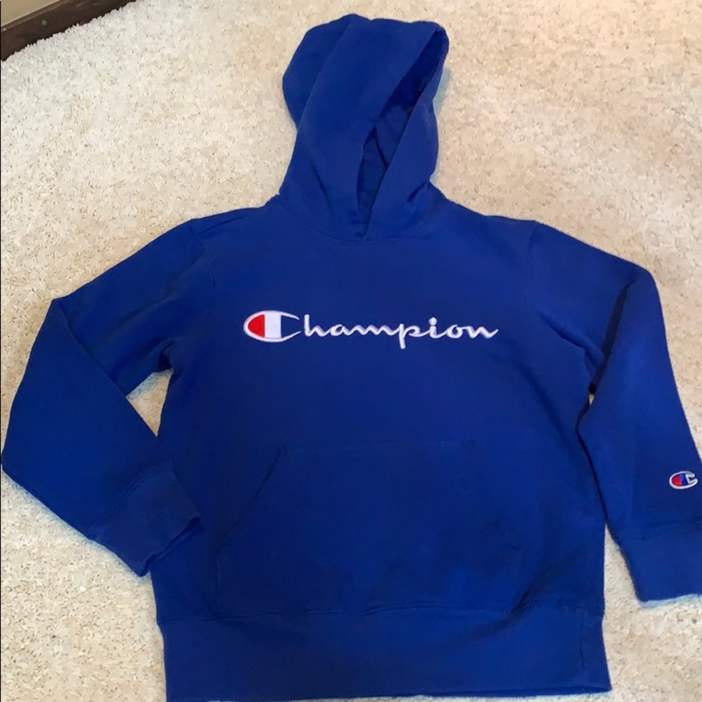 Boys champion hoodie size small